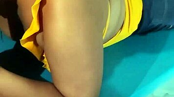 i catch my slut wife deepthroat doggystyle bent over pounding