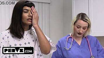 oh man naughty latina apryl rein rides doctor cock for fake virginity cert in exam deal...