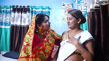 hey groom catches wife and her friend alone unleashing wild desires