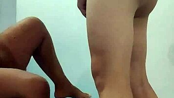 i catch my slut wife deepthroat doggystyle bent over pounding