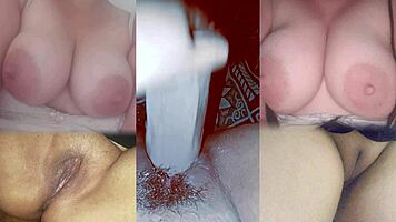 watch me jerk off and cum with hot girlfriend moments!