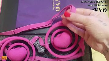 vvd vkini unboxing sparks nipple orgasm rush