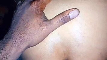 First Anal Experience with Intense Kissing and Boob Sucking