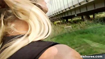 Euro Blonde Street Hooker Fucks Pov All-Inclusive for 40 Euros!