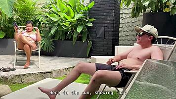i'm moaning as curvy latina teen pussy grips stranger's monster cock outdoor