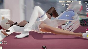 ai-syoujyo dives into bold lesbian sex and masturbation play