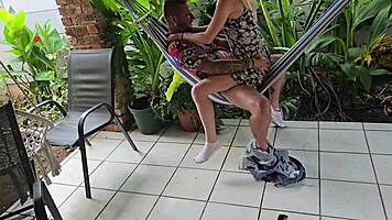 Fucking Dripping Wet Petite Blonde On Hammock During Hawaii Holiday