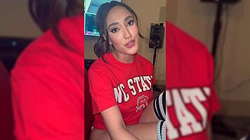 smoking hot sorority slut begs for dick down in dorm room ride