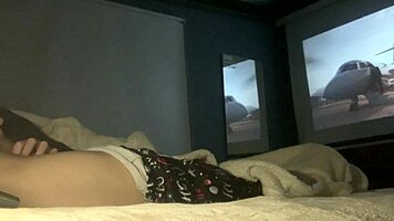 BENT OVER FOR BRO'S MONSTER COCK Doggystyle CREAMPIE