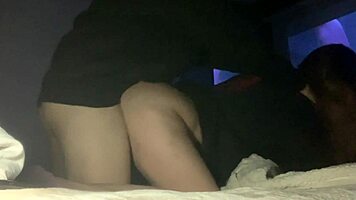 BENT OVER FOR BRO'S MONSTER COCK Doggystyle CREAMPIE
