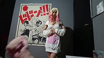 stepdad shows tight pussy creampie tricks to win boyfriend back pt 2