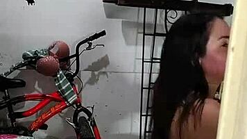 curvy latina milf gym pounding unleashes hairy pussy frenzy