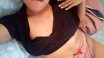 Delicious Latina Schoolgirl Dripping Morning Masturbation Squirt