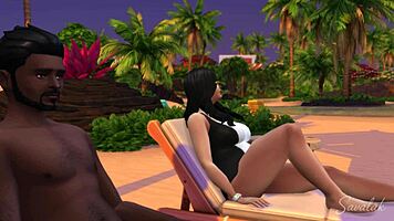 uh i think my young lover's seducing me on this vacation... headset got me hot