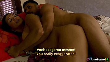 Sexy brazilian milf big ass blowjobs monster cock threesome