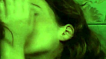 lesbian babysitter fingers and licks milf boss pussy wet