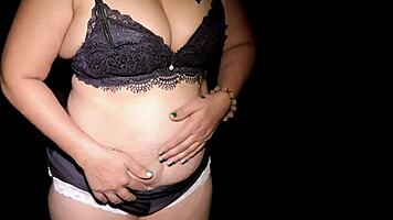 thick curvy wife moans in hardcore pounding with big natural tits shaking