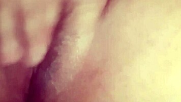nerdy girl's juicy pussy and perfect tits make small cock cuck throb