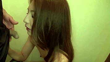 skinny japanese lets stranger creampie hairy pussy twice