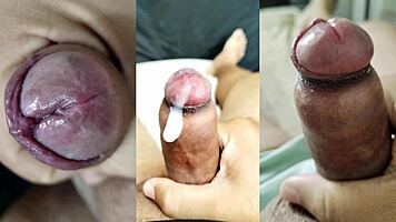 nerdy girl's juicy pussy and perfect tits make small cock cuck throb