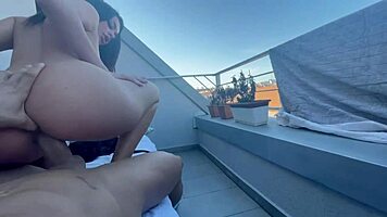 italian stunner martina smeraldi takes passionate outdoor creampie pounding