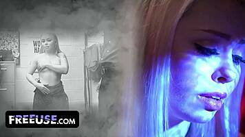 haley spades confesses sins in garage, punished hard by priest