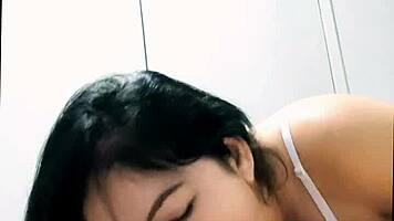 Hey, sneaking that hidden blowjob with door shut then surprise cumshot hits hard?