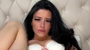 Horny American Coed Student Pounds Her Wet Pussy with Toys in Wild Webcam Squirting Frenzy