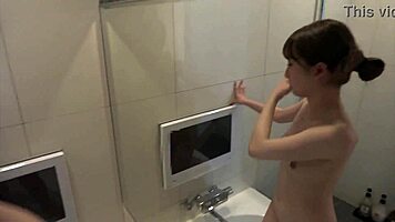 Pretty Japanese Petite in Shibuya Creampie Leak