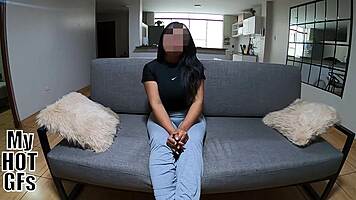 curvy latina lorena moon confesses wet pussy secrets in steamy amateur casting interview