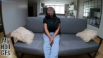 curvy latina lorena moon confesses wet pussy secrets in steamy amateur casting interview