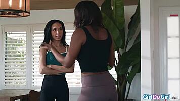 hey let me tongue that ebony pussy deep till you cum girl on girl