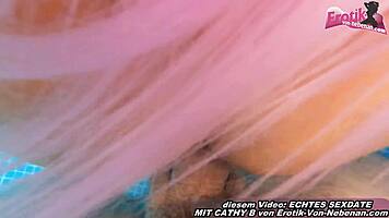 german redhead babe anal fucked pov underwater at pool vacation