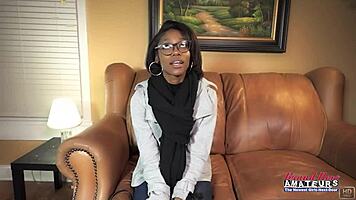 nerdy brunette sylvia glasses sloppy deepthroat blowjob