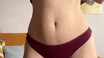 Cute Petite Teen Fingers Wet Pussy and Toys to Orgasm