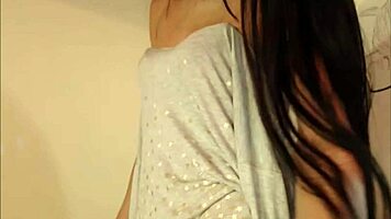 Cute young trap performs live on webcam
