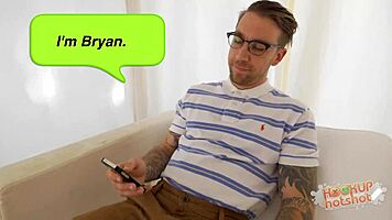 gia paige gags hard on big dick during pigtail date adventure