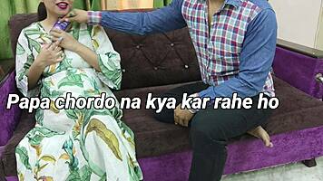 stepdaughter caught smoking begs stepdad for rough anal punishment now