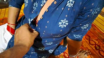 newlywed indian wife surrenders pussy on first night to husband