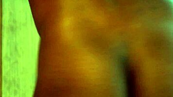 Petite Ebony Ana Foxxx Teases Booty in Passionate Striptease Dance