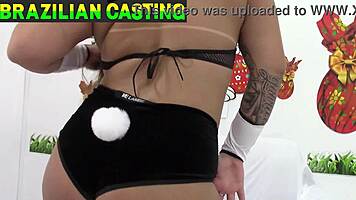 god, ram that monster carrot deep in my bunny ass holes!