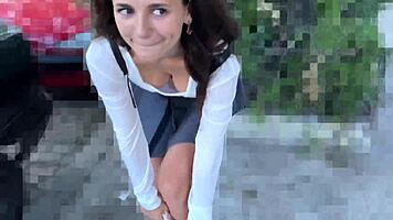 Panties seller fucked by stranger at his house