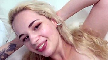 husband sneaks off with blonde teen babe