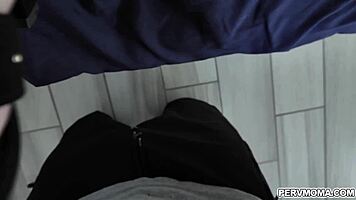 stepmom craves young cock so bad stepson bends her over for hungry doggystyle pounding!