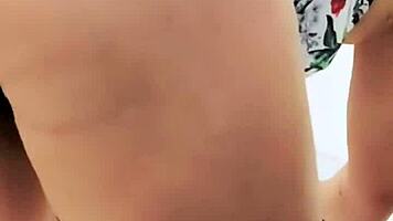 guy sneaks silent masturbation watching hottie on sofa cums all over ass