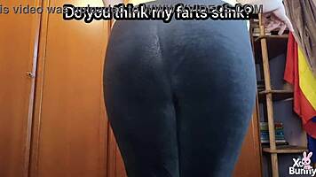 Best horny romanian amateurs fart close-up while smoking big natural tits cosplay