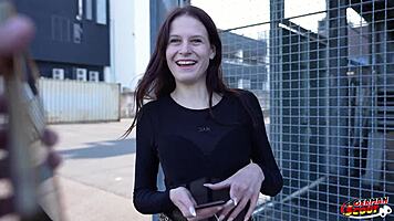 Ready to scout this petite German redhead for wild casting?