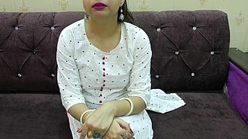 Indian Desi Teases Pussy Before Begging for Deep Ass Pounding