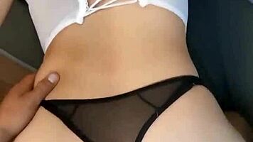 skinny latina schoolgirl seduces boyfriend's brother creampie lingerie slut