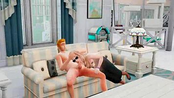 suggestive milf tempts pizza teen with big tits blowjob payment